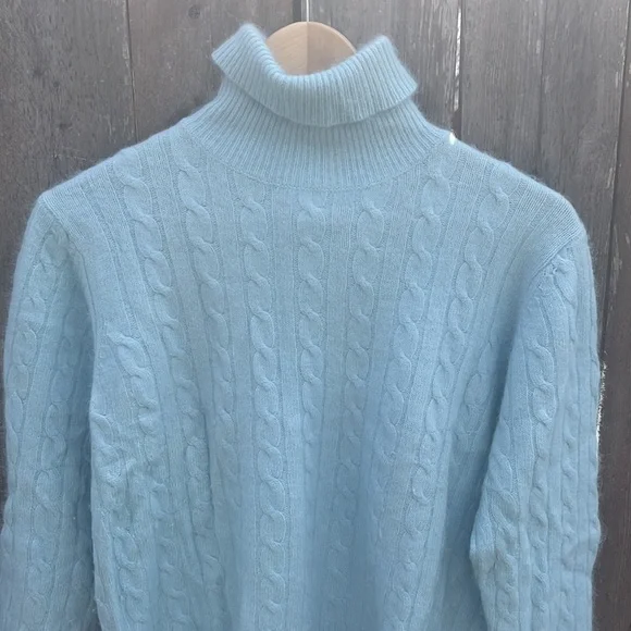 Pierre Cardin Angora rabbit hair and lambs wool blended womens sweater size M - Picture 2 of 10